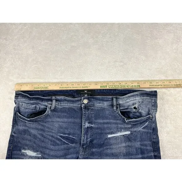 Jordan Craig Jeans Mens Legacy Edition AARON Distressed Paint Splatter sz 46/34 - Picture 4 of 9